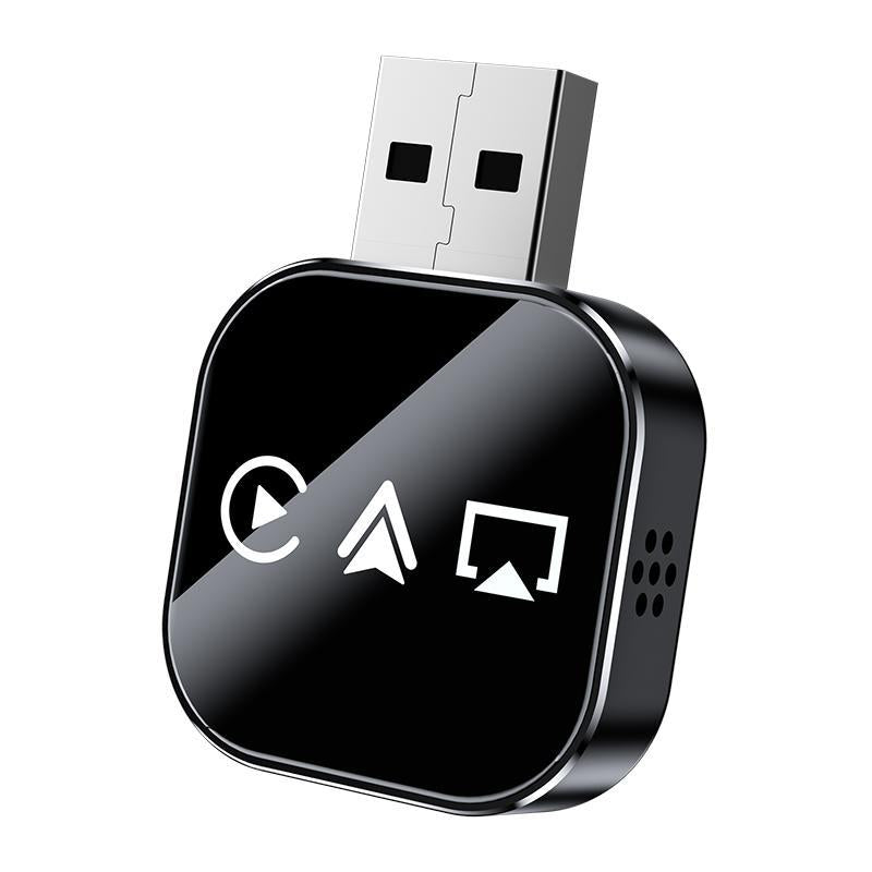 【Yurnlv】2026 Upgrade 3 in 1 Wireless Carplay Mirror Link Adapter Instant Wired to Wireless Conversion Plug & Playmini Stable Design for Wired Carplay,Airplay