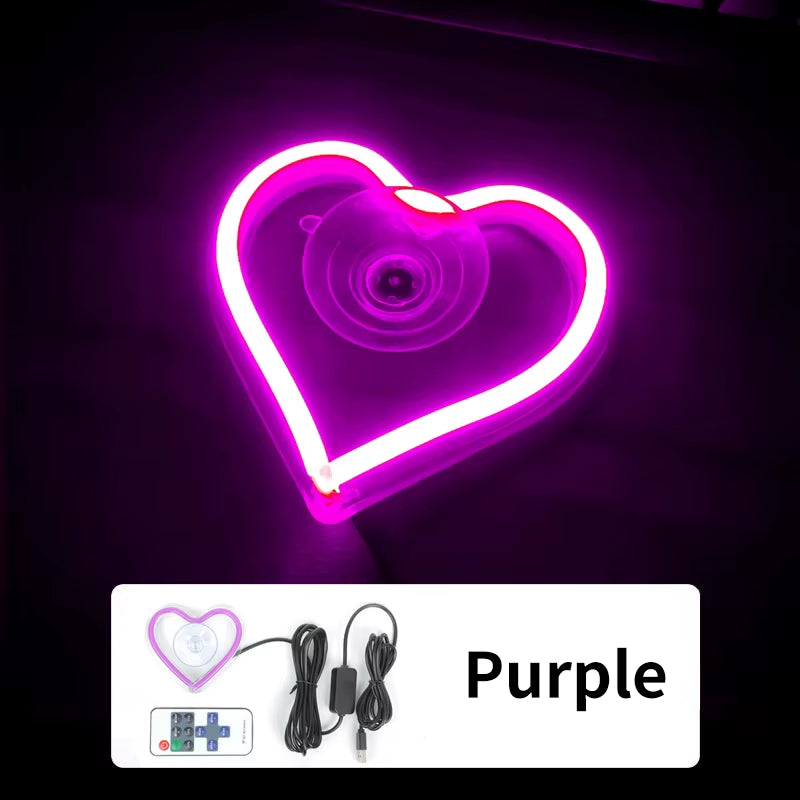 NeonLove Heart Lamp